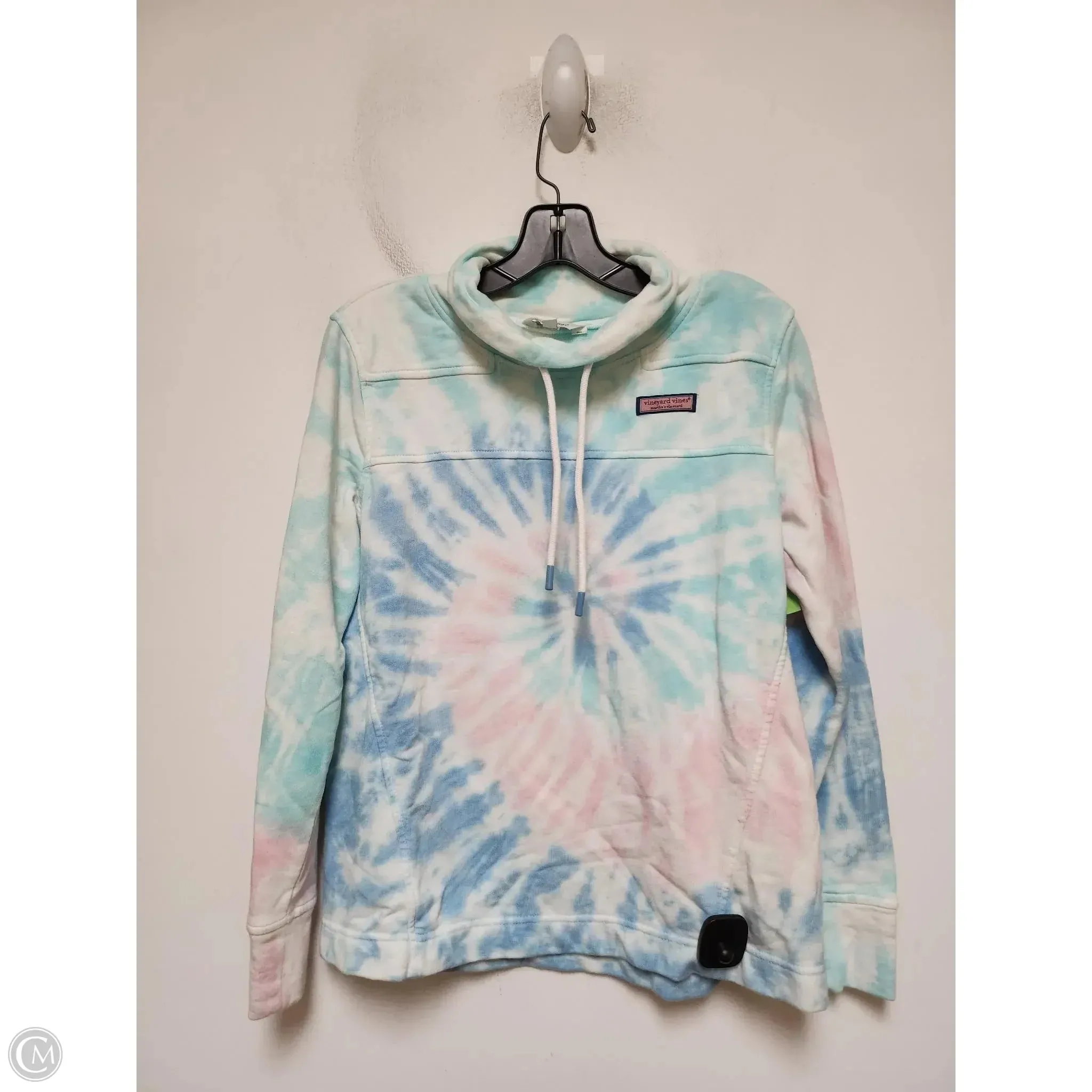 Sweatshirt Collar By Vineyard Vines In Tie Dye Print, Size: Xs