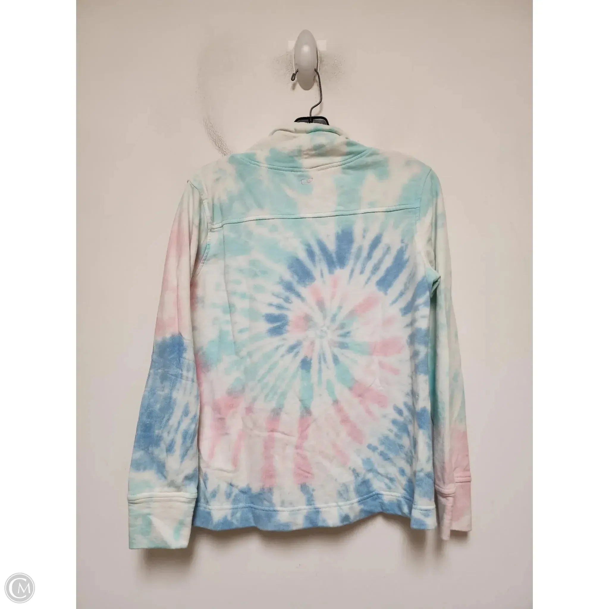Sweatshirt Collar By Vineyard Vines In Tie Dye Print, Size: Xs