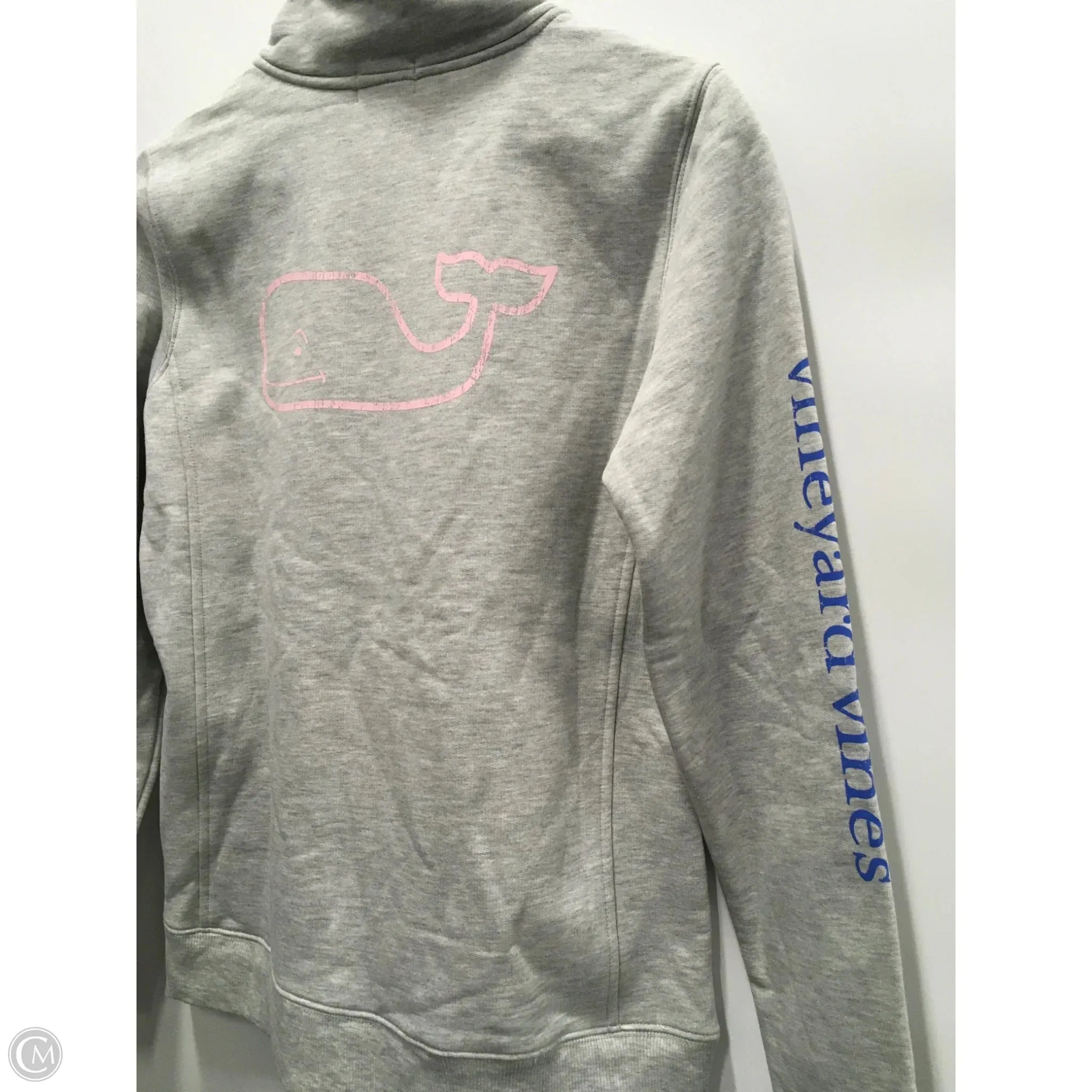 Sweatshirt Crewneck By Vineyard Vines In Grey, Size: S