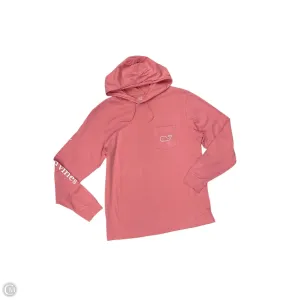Sweatshirt Hoodie By Vineyard Vines In Pink, Size: S