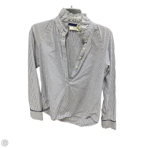 Top Long Sleeve By Vineyard Vines In Striped Pattern, Size: Xs
