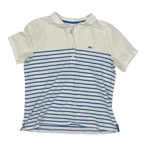 Top Ss By Vineyard Vines In Blue & White, Size:M