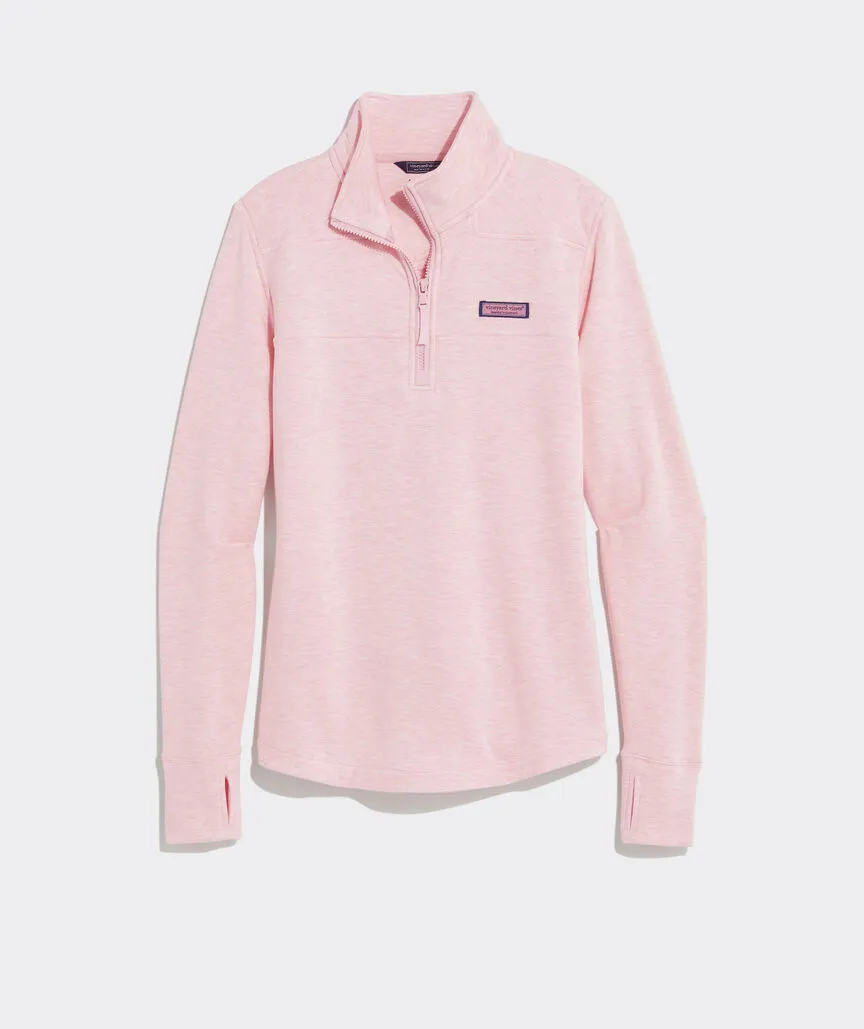 Vineyard Vines Women's Dreamcloth Relaxed Shep Shirt - Flamingo Heather