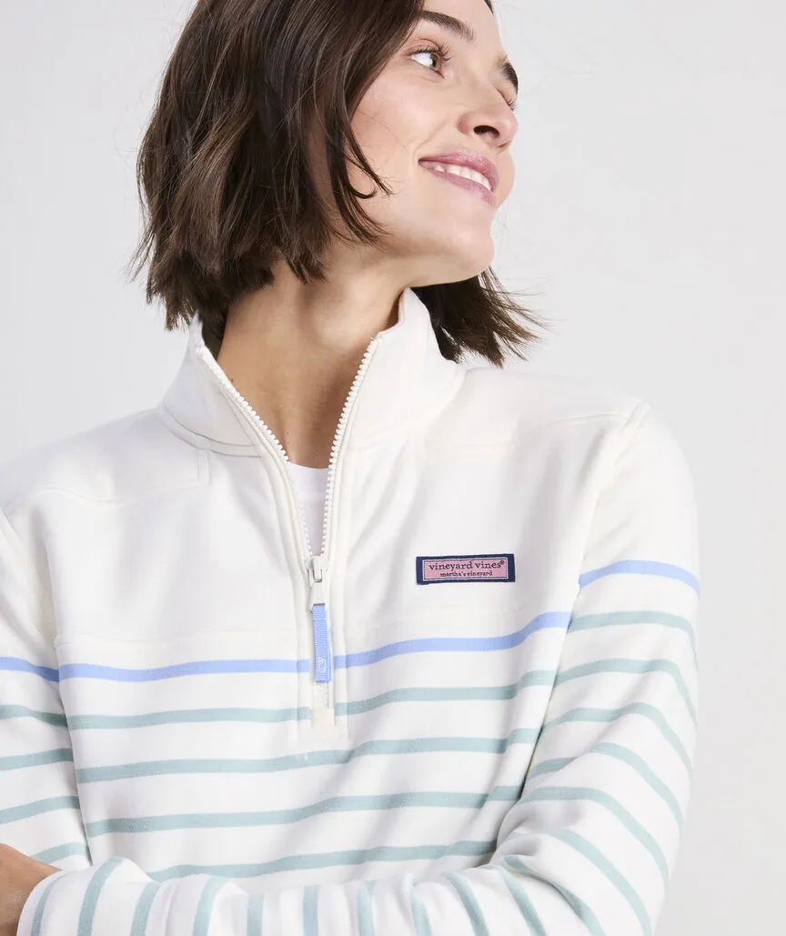 Vineyard Vines Women's Dreamcloth Shep Shirt - SB Stripe W/AH/SB
