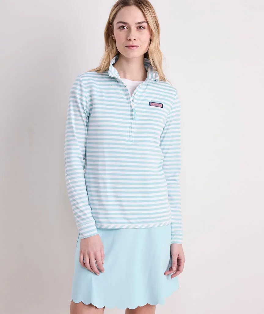 Vineyard Vines Women's Striped Sankaty Shep Shirt -Botanica Stripe AH/W