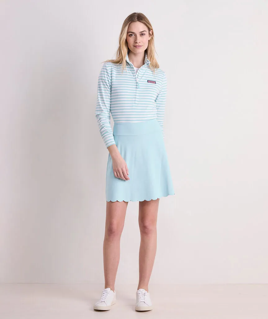 Vineyard Vines Women's Striped Sankaty Shep Shirt -Botanica Stripe AH/W