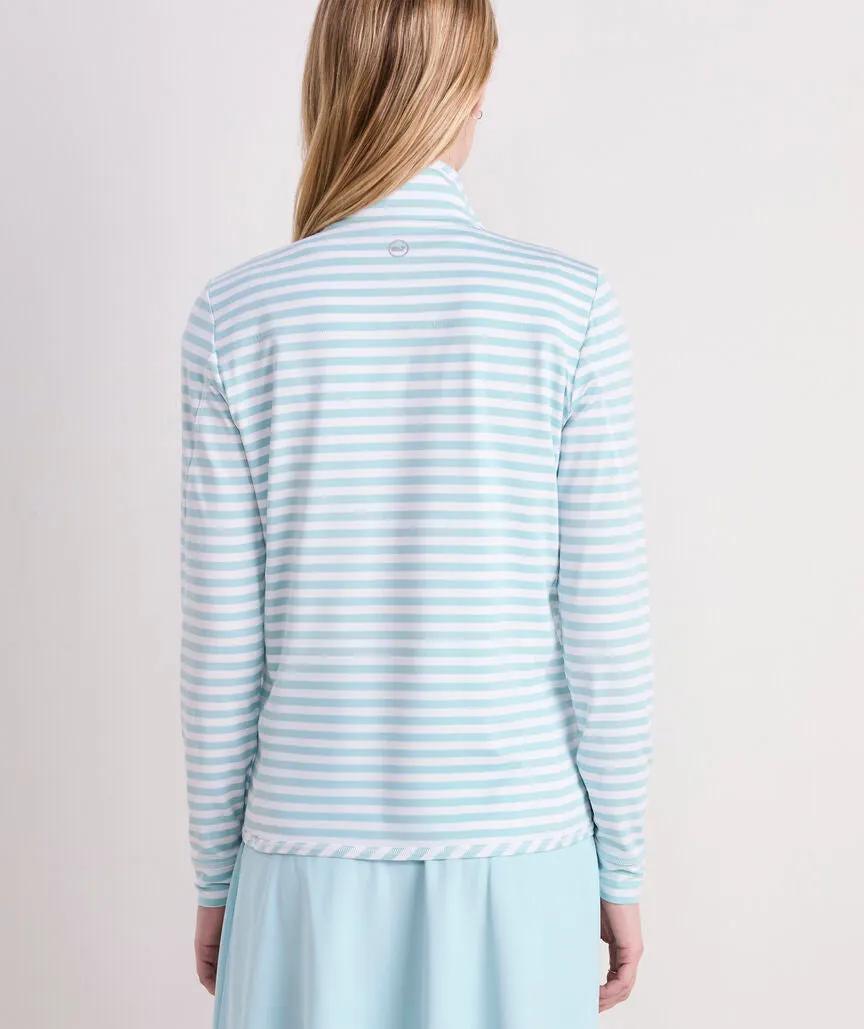 Vineyard Vines Women's Striped Sankaty Shep Shirt -Botanica Stripe AH/W