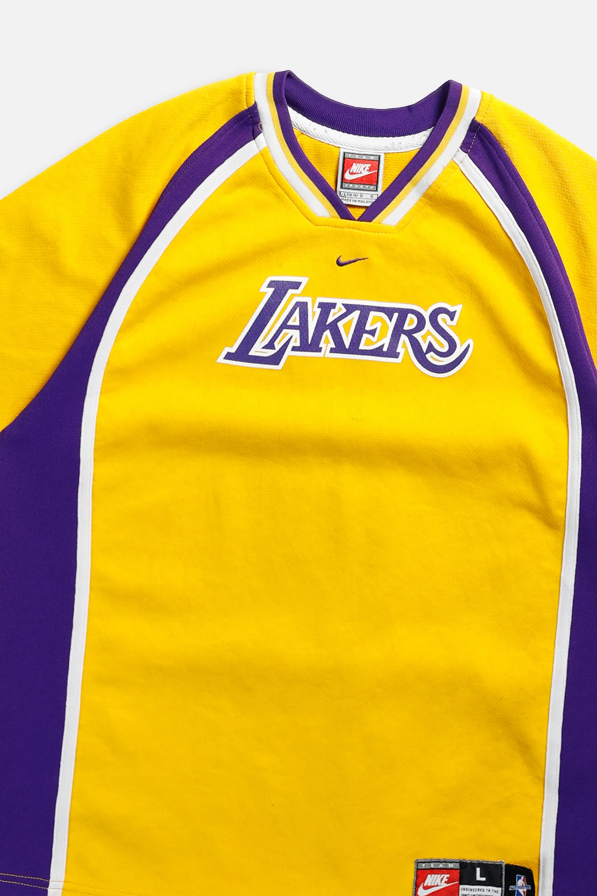Vintage LA Lakers NBA Warm-Up Jersey - Women's S Frankie