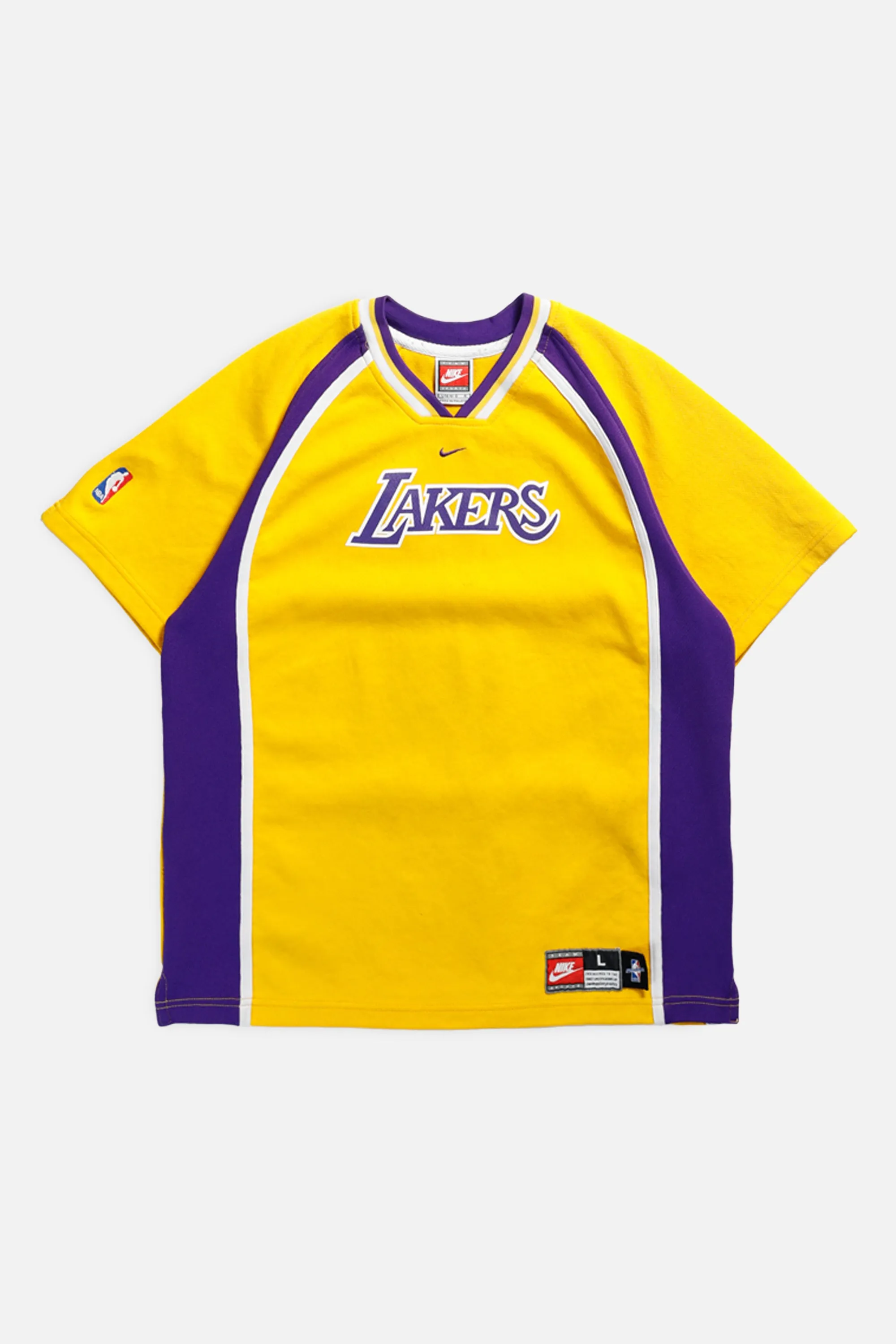 Vintage LA Lakers NBA Warm-Up Jersey - Women's S Frankie