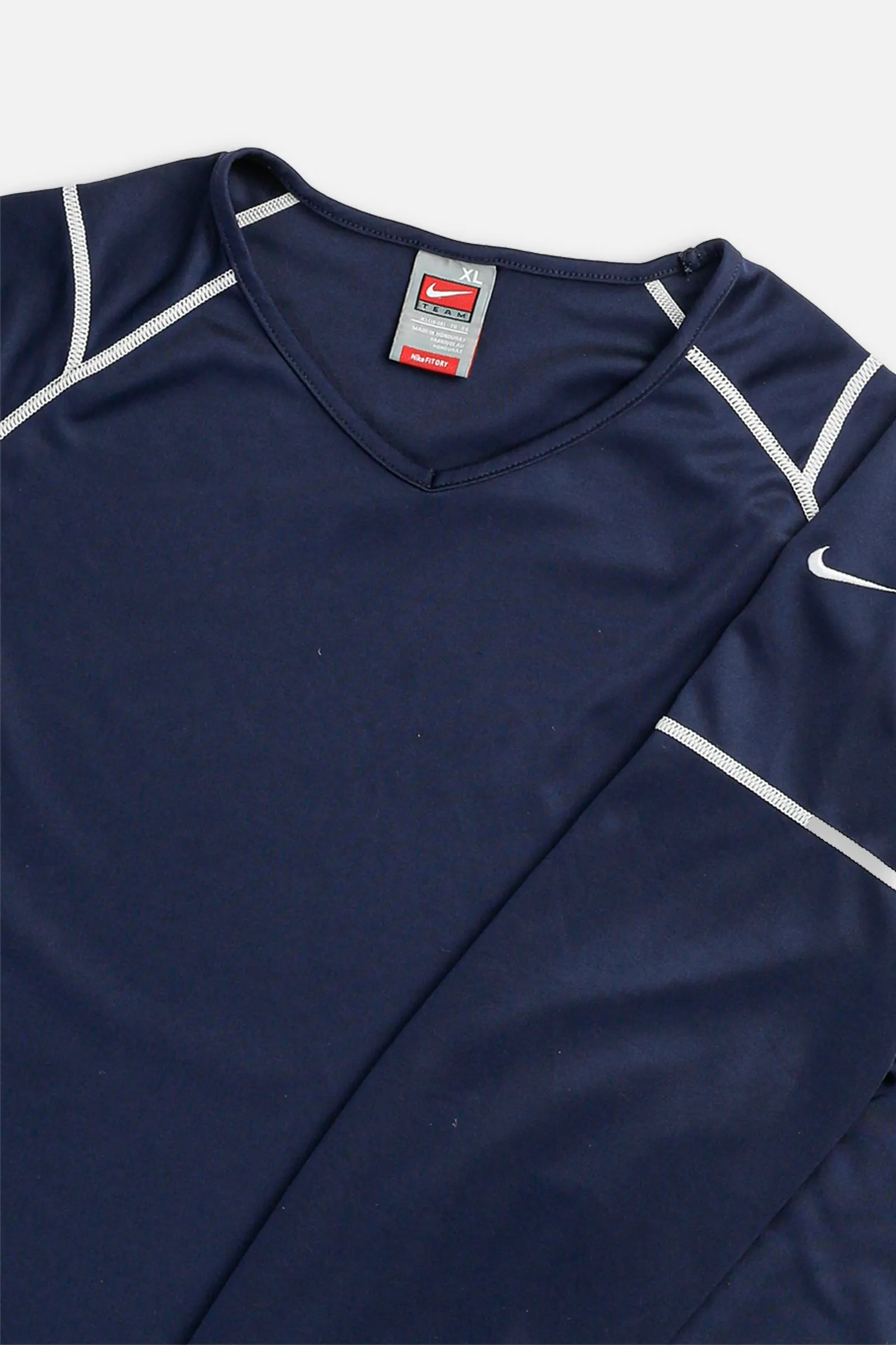 Vintage Nike Long Sleeve Athletic Tee - Women's XL Frankie