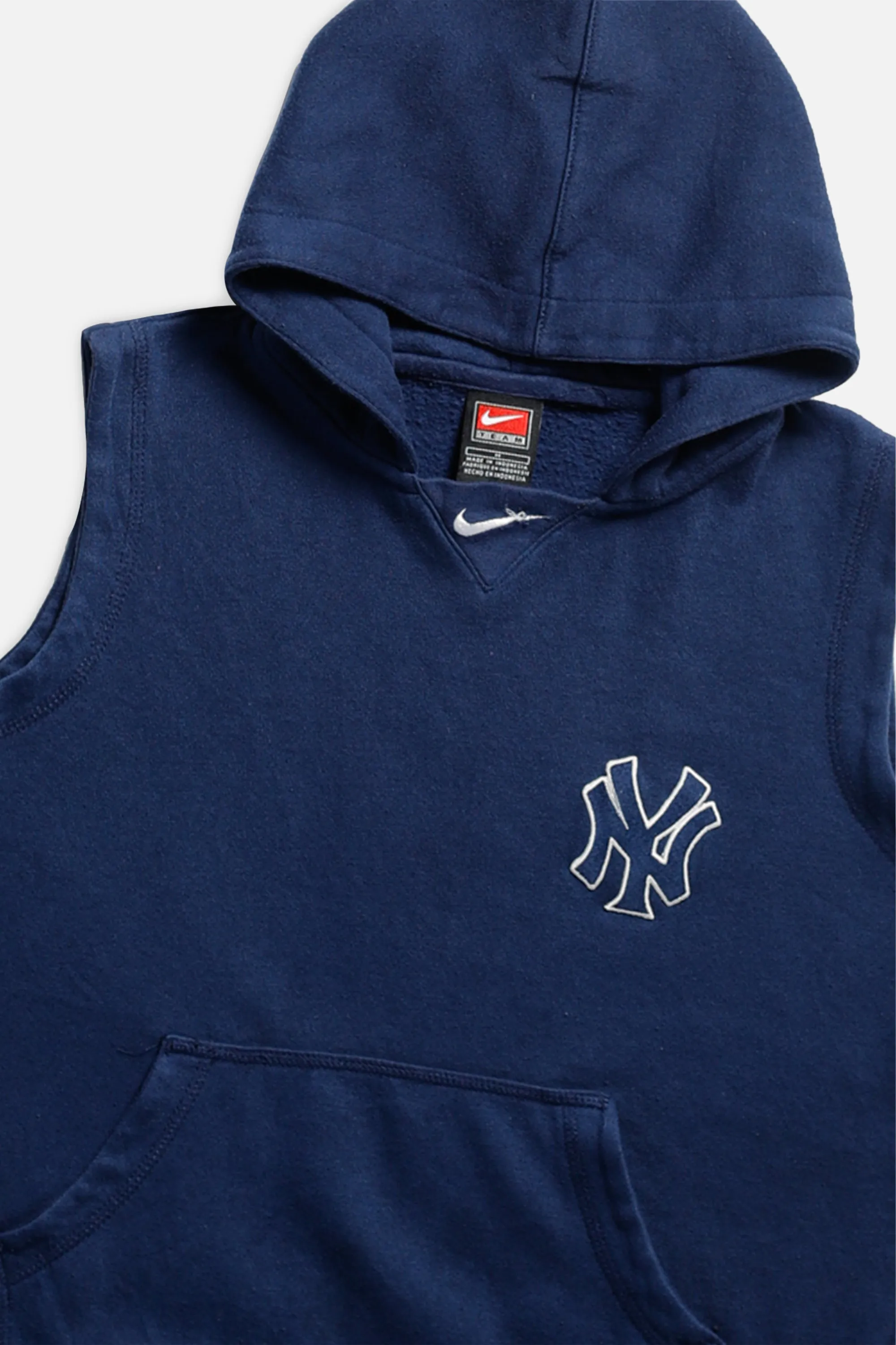 Vintage NY Yankees MLB Sleeveless Sweatshirt - Women's XS Frankie