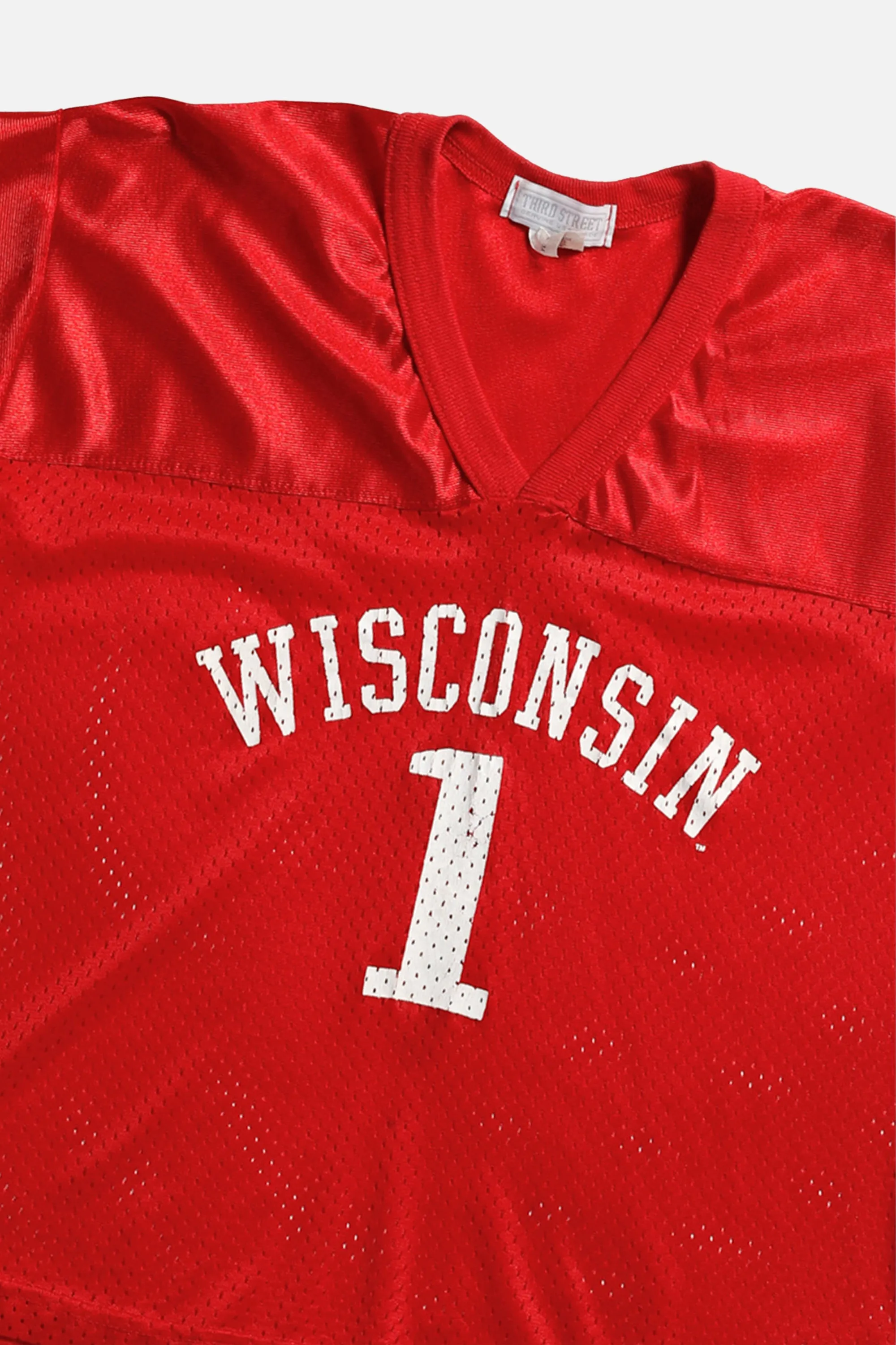 Vintage Wisconsin Badgers NCAA Football Jersey - Women's S Frankie